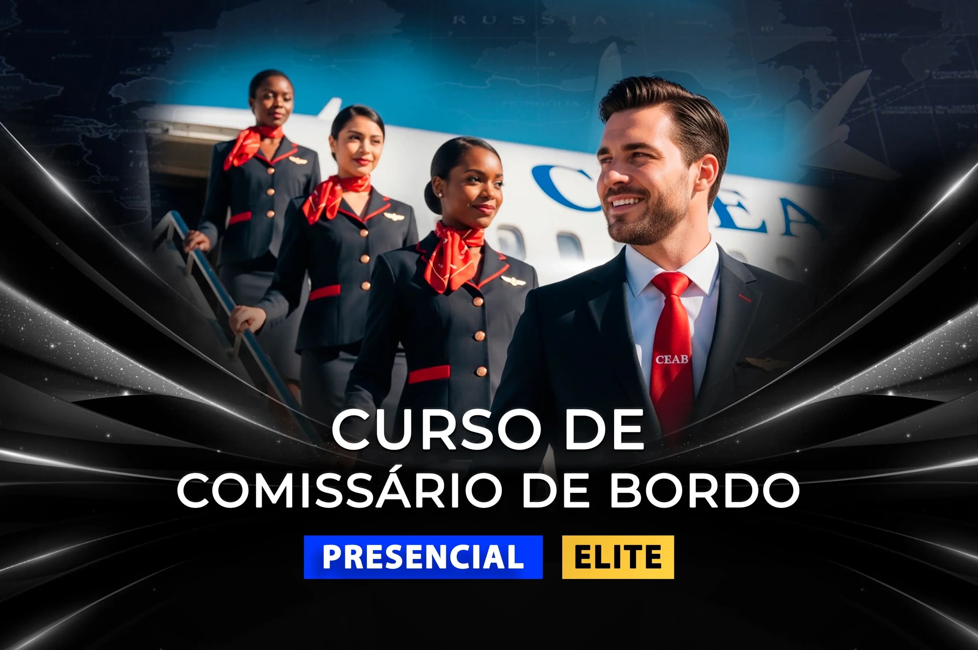Curso de Comissário de Bordo Presencial
