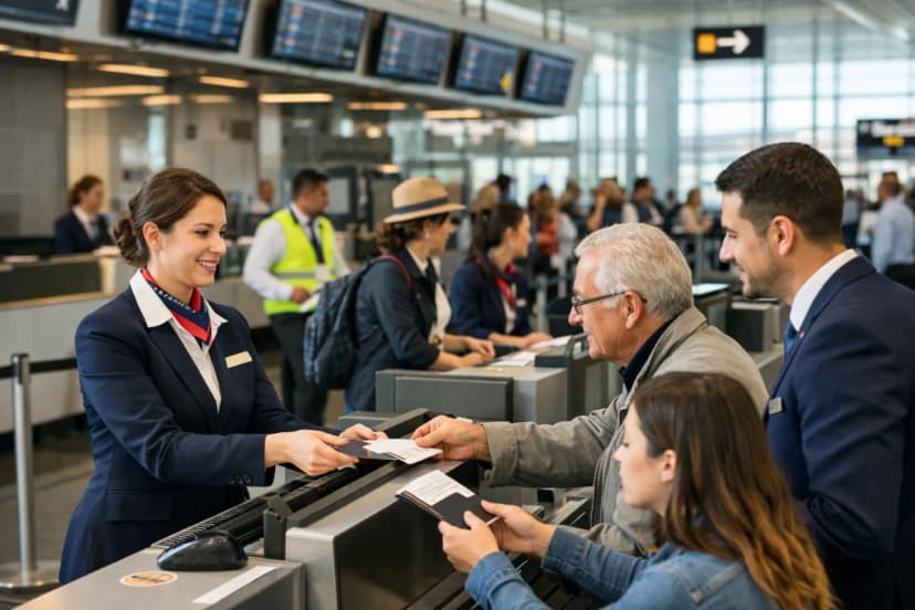 Como trabalhar em aeroporto sem experiência: guia prático para começar do zero