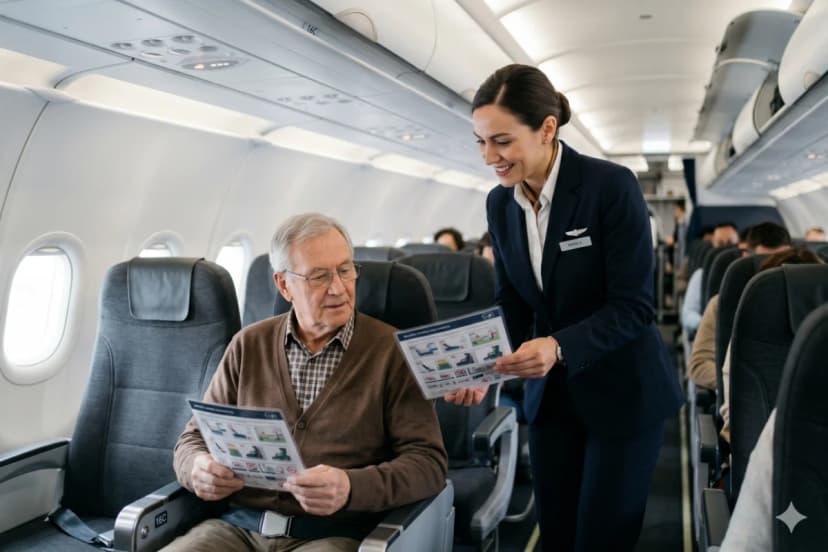 Precisa de inglês para ser comissário de bordo ou aeromoça?