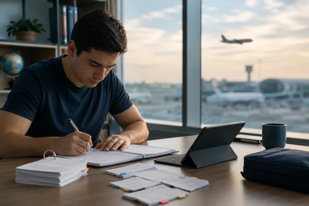 Como aproveitar o tempo entre as aulas do curso de comissário?